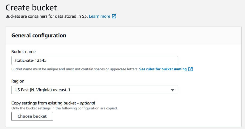 Image of Hosting a Static Site on AWS S3